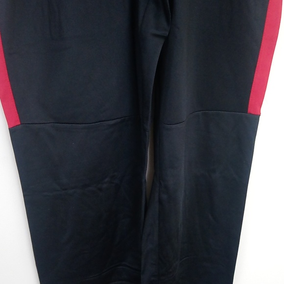 And1 Red Black Silky Matching Track Suit Jacket Pants - Picture 12 of 16